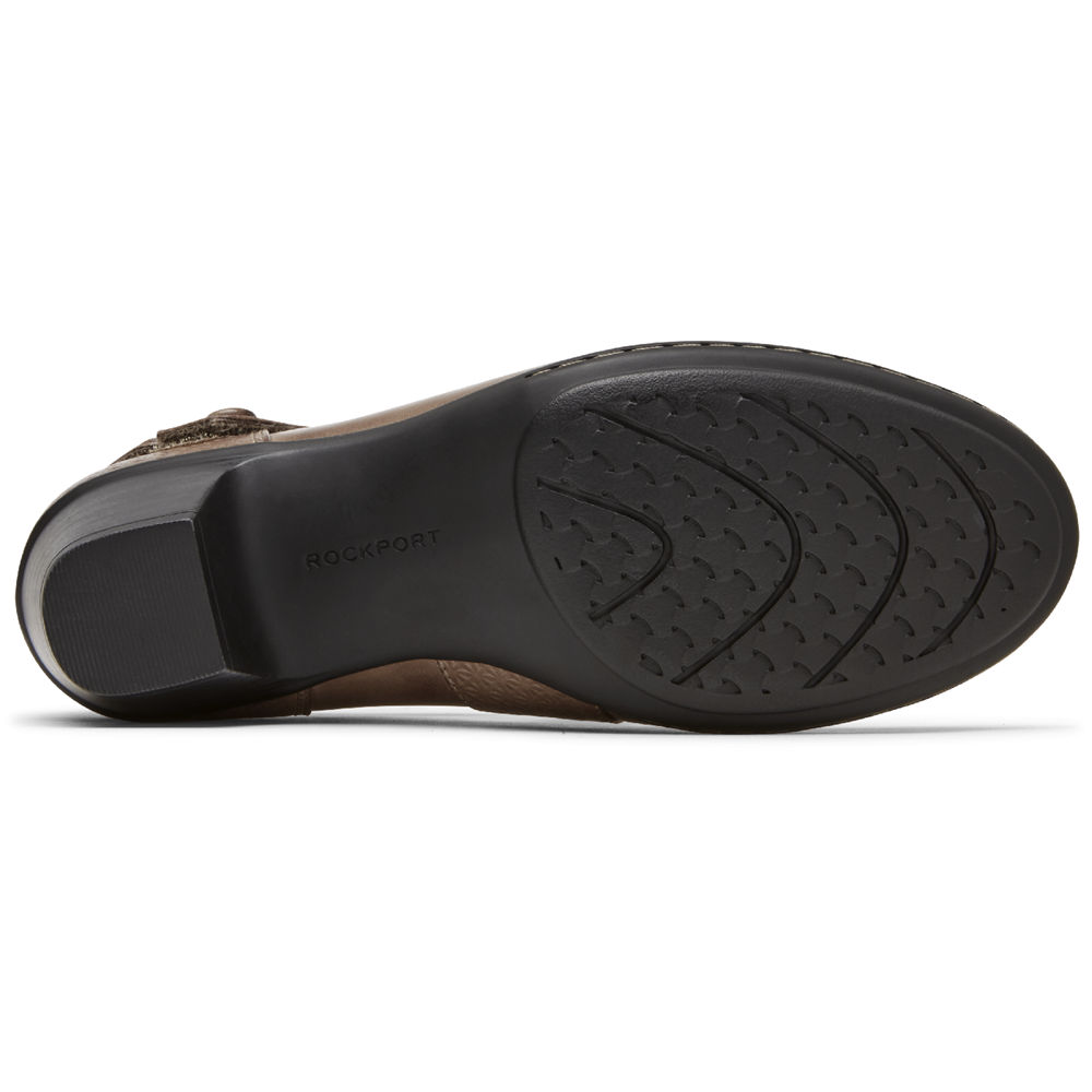Rockport Wedges Dame Brune - Cobb Hill Kailyn Asymmetrical Mary Jane - IXLC52964